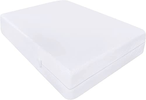 Utopia Bedding Impermeable Premium Funda De Colchón con Cremallera - Protección contra líquidos (Cama 90-90 x 190 x 30 cm)