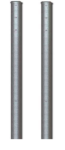 Poste metálico galvanizado de 1 metro (48 MM diámetro) (2)