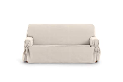 Eysa Funda de sofá Levante, algodón, beige, 180 - 230 cm, 3 plazas