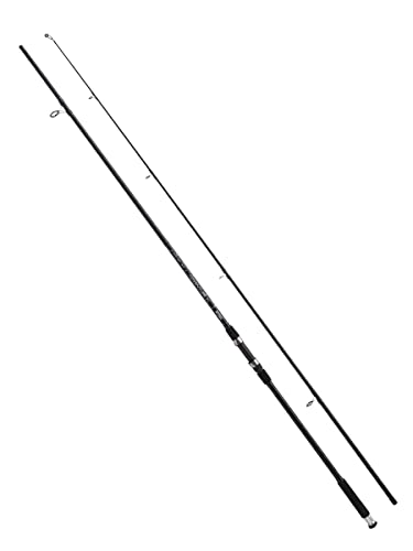 Mitchell Adventure 2 - Caña giratoria de Cristal Resistente con guías de Acero Inoxidable para Pesca en Agua Dulce y mar, 1.80 m, 4-15 g, Negro/Naranja, 1558842