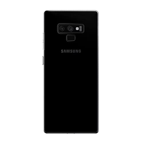 Max Power Digital Funda para móvil Samsung Galaxy Note 9 Carcasa de Silicona Transparente Antigolpes Flexible Protectora Lisa Ultra Delgada (Samsung Galaxy Note 9, Transparente)