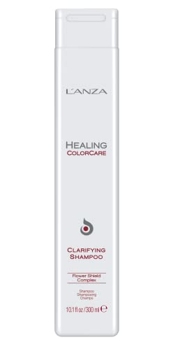 L’ANZA Healing ColorCare Champú Reparador para Alargar los Tintes de Pelo para una Mayor Hidratación y Belleza sin Sulfatos, sin Parabenos y sin Gluten, 300 ml