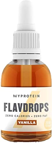 MyProtein Flavdrops Saborizante Natural, Sabor Vainilla - 50 ml