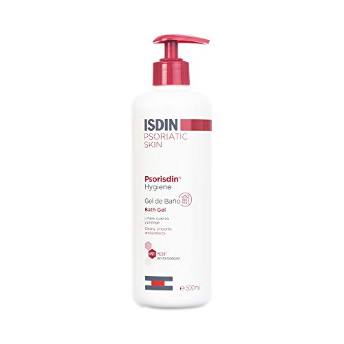Isdin Psorisdin Hygiene Gel de Baño, Limpia, Suaviza y Protege la Piel de Personas con Psoriasis 1 x 500ml