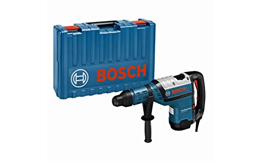 Bosch Professional GBH 8-45 D - Martillo perforador combinado (12,5 J, Ø máx. hormigón 45 mm, portabrocas SDS max, en maletín)