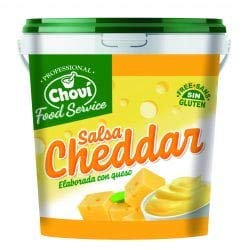 Salsa Queso Cheddar Chovi - 1 Litro.