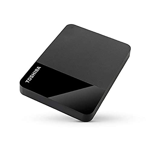Toshiba 1TB Canvio Ready - Disco Duro Externo Portátil de 2,5 Pulgadas con USB 3.2 Gen 1 de Alta Velocidad, Compatible con Microsoft Windows 7, 8 y 10, Negro (HDTB410EK3AA)