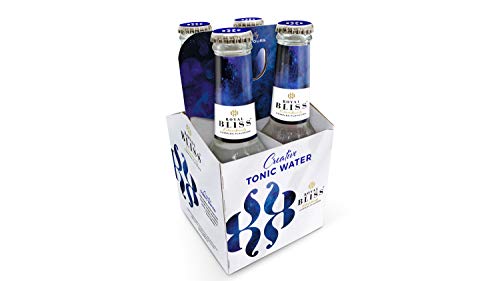 Royal Bliss Creative Tonic Water - tónica premium - Pack 4 botellas de vidrio 200 ml