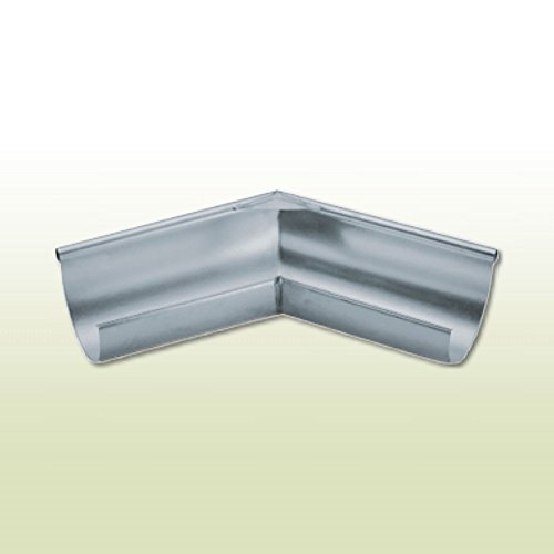 Aluminio de canalones exterior de ángulo de forma semicircular RG200 135 Grad