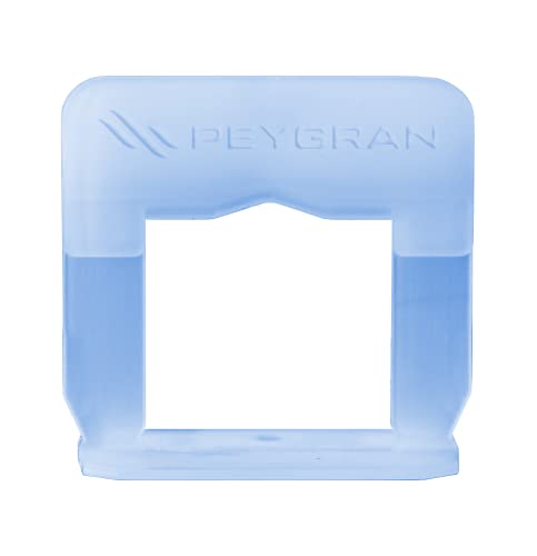 Peygran® 500 Clips Espaciadores Niveladores para Sistema de Nivelación de Azulejos y Ceramica LS Compact (0.5mm)