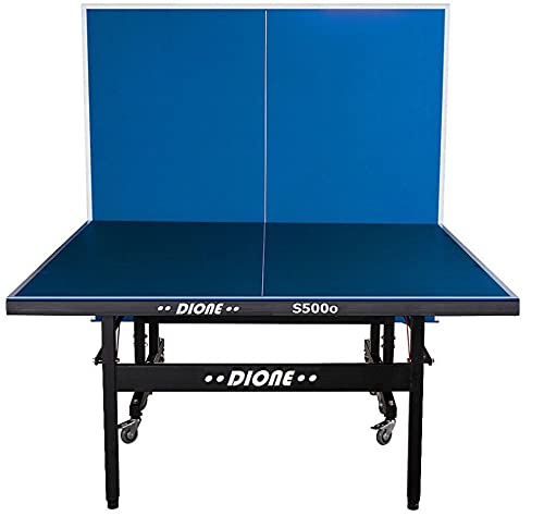 Dione S500o - Mesa de ping pong (6 mm, plegable, para exteriores, 55 kg, 10 minutos de instalación)