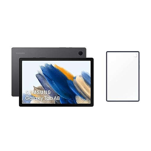 SAMSUNG Galaxy Tab A8 128GB de Almacenamiento - Tablet de 10.5” (WiFi, Android 12), Color Gris (Versión Española)