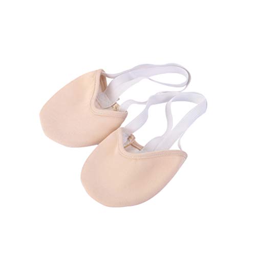 Healifty Calcetines Antideslizantes para Ballet y Yoga Suelo para Zapatos de Bailarinas de Ballet y Competición de Gimnasia Rítmica Talla S Color de Piel