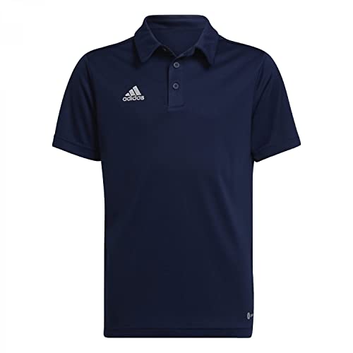 adidas Entrada 22 Polo Shirt Camiseta, Team Navy Blue 2, 11-12 años Unisex niños