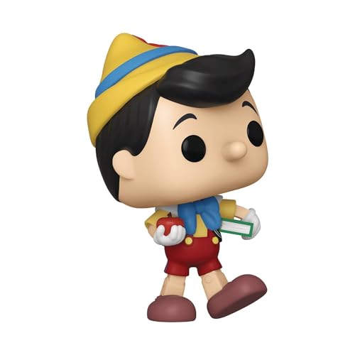 Funko Pop! Disney: Pinocchio - School Bound - Pinocho - Figura de Vinilo Coleccionable - Idea de Regalo- Mercancia Oficial - Juguetes para Niños y Adultos - Movies Fans