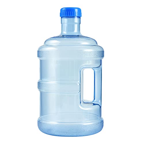 Garneck Jarra De Botella De Agua De 5L Contenedor De Agua Mineral Portátil Reutilizable Cubo De Almacenamiento para Coche Aire Barril Dispensador De Grado Alimenticio Grueso para