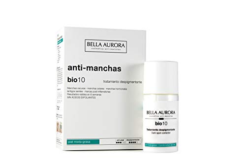 Bella Aurora Sérum Anti-Manchas para Piel Grasa - Mixta | 30 ml | Tratamiento Despigmentante Intensivo | Hidratante y Anti-Edad