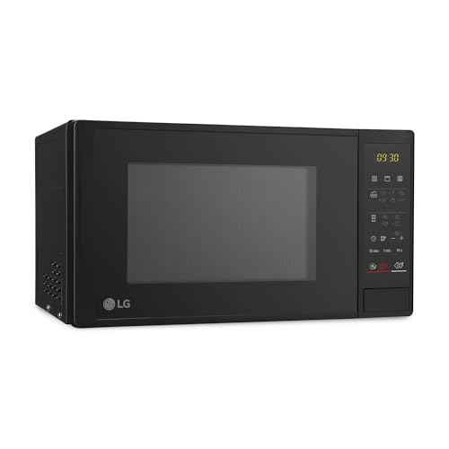 LG MH6042D - Microondas con Grill y Display Digital, de 20 litros y 700W, 5 Niveles de Potencia, Función I-Wave, Cocina Más Rápido, Mantiene Sabor, Fácil Limpieza, Color Negro