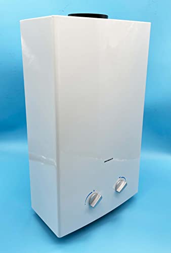 Calentador de Agua a Gas Butano 10 Litros | Diseño Compacto | Calentador Domestico