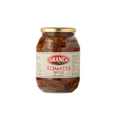 Aranca - Tomates Secos en Aceite - Auténtico Sabor Casero - Ideal para Ensaladas , Estofados , Carnes y Pescados 910 Gramos