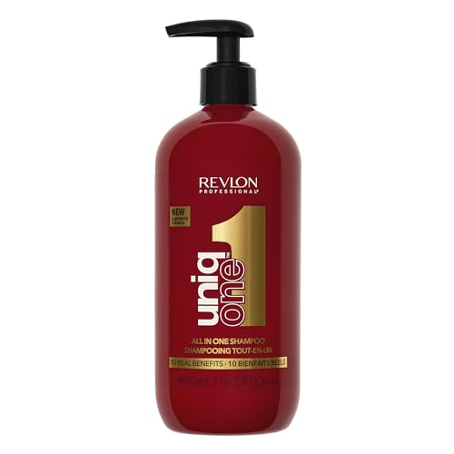 Revlon Professional UniqOne Champu y Acondicionador Tratamiento hidratante para el pelo 10 beneficios en 1 producto - 490 ml