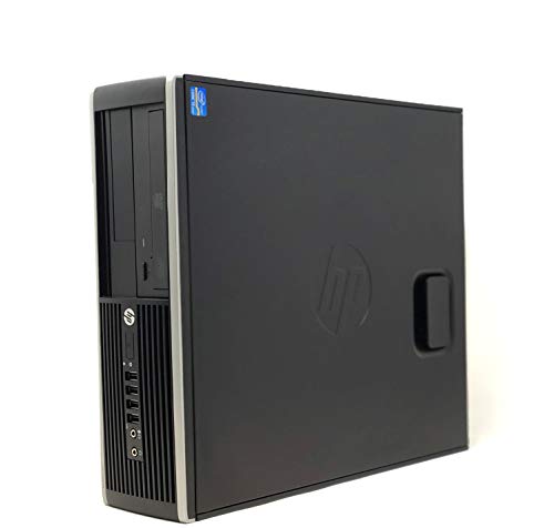 HP Elite 8300 - Ordenador de sobremesa (Intel Core i7-3770, 16GB de RAM, Disco SSD 240GB + 500GB HDD, Lector DVD, Grafica 2GB, WiFi PCI, Windows 10 Pro ES 64) - Negro (Reacondicionado)