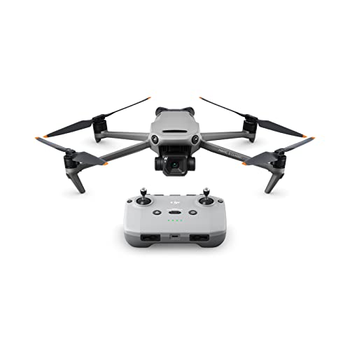 DJI Mavic 3 Classic – Dron con cámara Hasselblad con CMOS 4/3 para profesionales, vídeo 5.1K HD, tiempo de vuelo de 46 min, detección de obstáculos omnidireccional, alcance de transmisión de 15 km