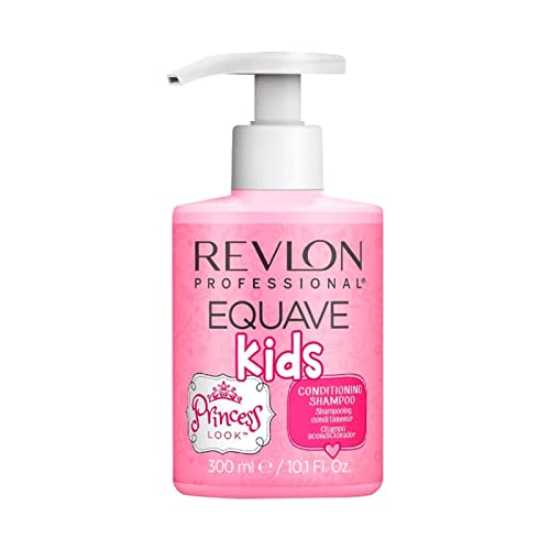 Revlon Professional Equave Kids Champú Acondicionador sin Sulfatos, Desenredante Pelo, Princess Look, 300 ml