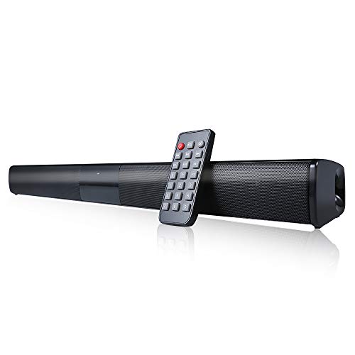Docooler Barra de Sonido Para TV,Luxus inalámbrico Bluetooth 4.0 Altavoz SoundBar TV de Cine en casa 3D de Bass televisor de subwoofer con RCA Line con Mando a Distancia