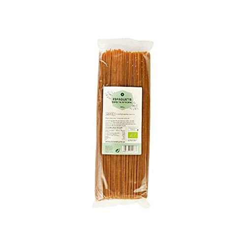 Planeta Huerto | Espagueti de Espelta Integral ECO 500 g | Pasta Natural Para Cocina y Recetas Saludables
