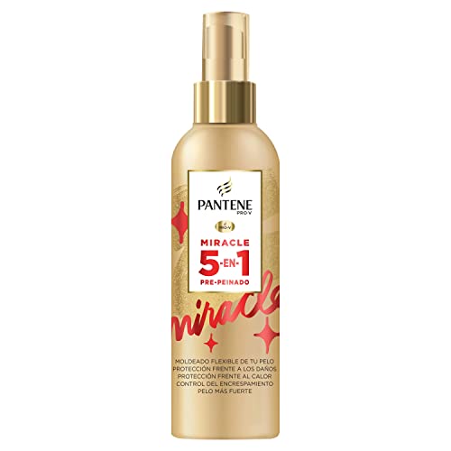 Pantene Pro-V Spray Miracle 5-In-1 para Antes del Peinado y Protector Frente Al Calor, Spray Moldeador y Protector del Cabello, 200 ml