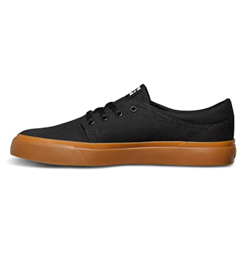 DC Shoes Trase Tx - Shoes For Men Zapatillas de Skateboard para Hombre, Black Gum, 43 EU