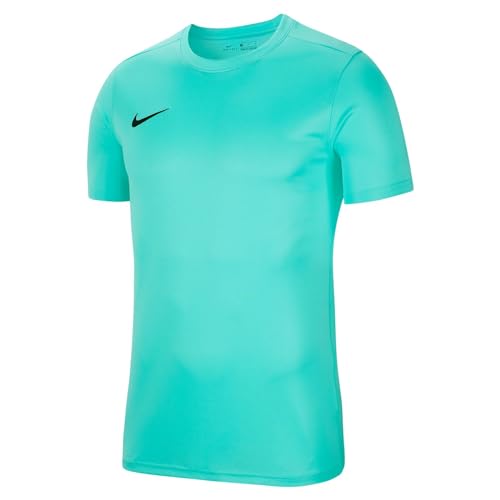 Nike M Nk Dry Park Vii Jsy Ss - Camiseta De Manga Corta Hombre, Azul (Hyper Turq/ Black), L, Unidad