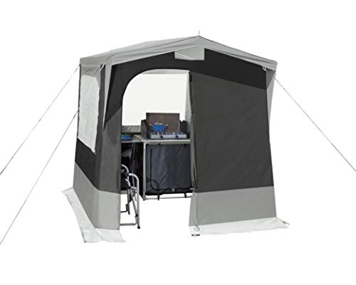 Aequator - Tienda cocina Delfi para camping, 200 × 150 × 195/215 cm
