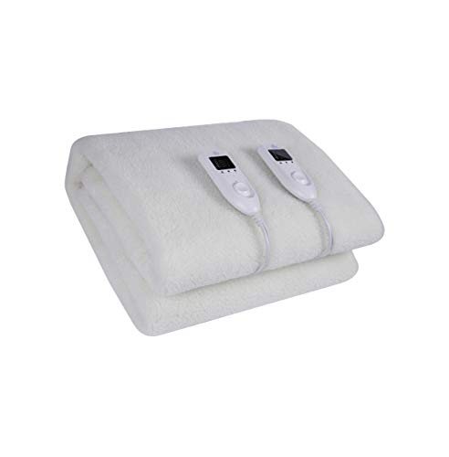 Imperial Confort - Calienta camas eléctrico de 5 temperaturas - Ajustable al colchón, tamaño individual