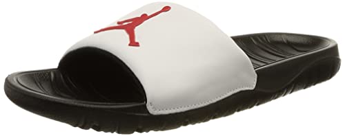 Nike Jordan Break Slide, Zapatillas de bsquetbol Hombre, Black Univ Red White, 44 EU