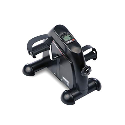Ultrasport Mini Bike 50 - Minibicicleta para el entrenamiento, niveles de resistencia ajustables, Negro