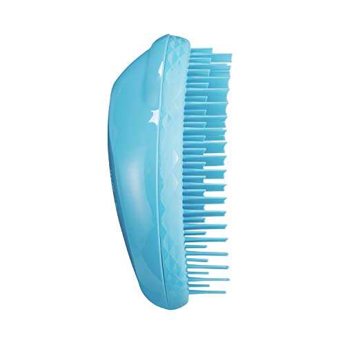 Tangle Teezer - Cepillo desenredante Thick and Curly para cabello grueso y rizado, azul celeste