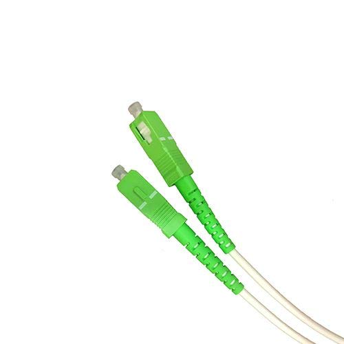 CABLEPELADO Cable fibra optica para router | Latiguillo Monomodo Simplex | FTTH - 9/125 OS2 - SC/APC-SC/APC | Compatible con Orange, Movstar, Vodafone, Masmovil, Yoigo y Jazztel | 5 Metros