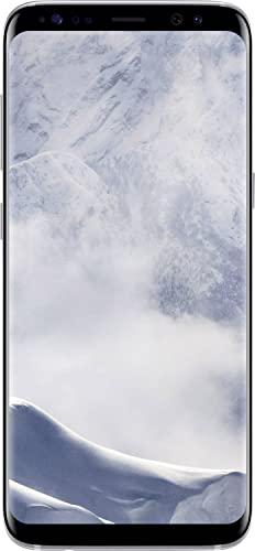 Samsung Smartphone Galaxy S8 (5,8 pulgadas, 14,7 cm, 64 GB de memoria interna, Android OS, versión internacional) (Arctic Silver)