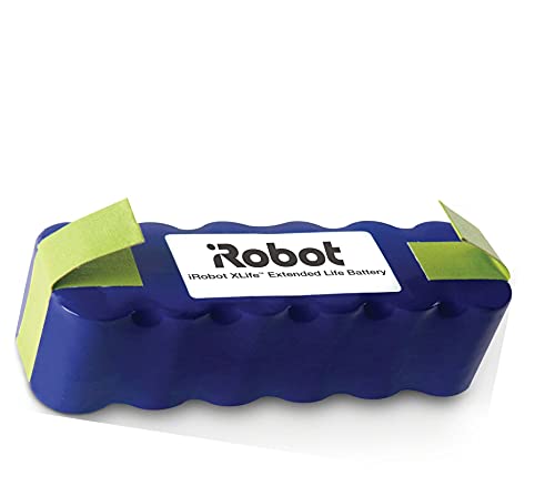iRobot Piezas auténticas - Batería de larga duración XLife - Azul - Compatible con Roomba Series 600/700/800