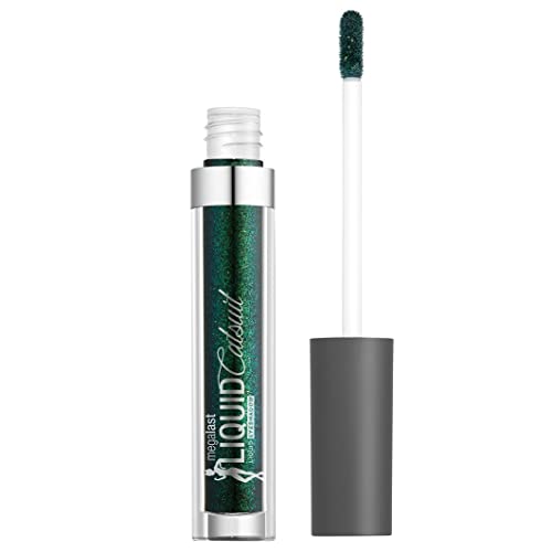 Wet n Wild Megalast Liquid Catsuit Liquid Eyeshadow (Emerald Gaze)- Sobras de ojos Liquida, Resistente al Agua - 1 unidad