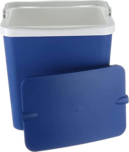 Mugar- Neveras de Playa Azules de Varios Tamaños con Asa y Cierre Hermético- Neveras de 5 a 29 litros de Color Azul (Nevera 24 litros)