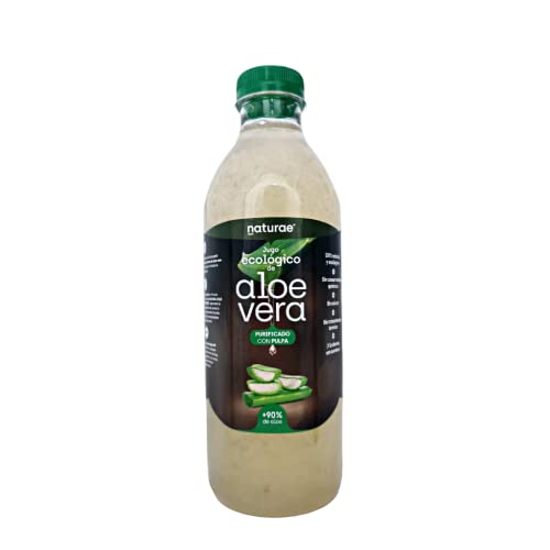 NATURAE Jugo Aloe Vera con Pulpa Ecológico - 1000 ml