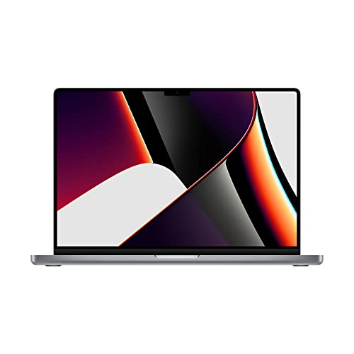 2021 Apple MacBook Pro (de 16 polegadas, Processador M1 Pro da Apple com CPU 10‑Core e GPU 16‑Core, 16 GB RAM, 512 GB SSD) - Cinzento sideral