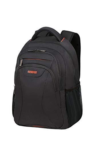 American Tourister Laptop Backpack AT Work Black/Orange 14,1' Unisex Adultos