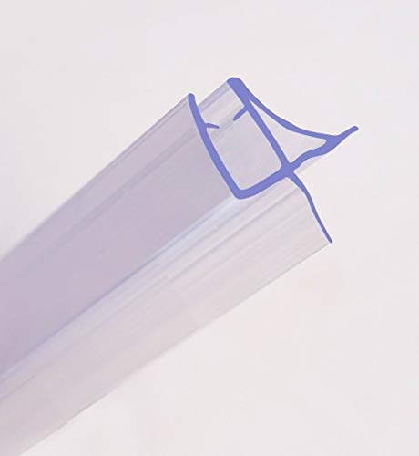 Junta HNNHOME para mampara de baño o ducha, tira de 870 mm, sellado para puerta de cristal de 4-6 mm hasta 9 mm de distancia