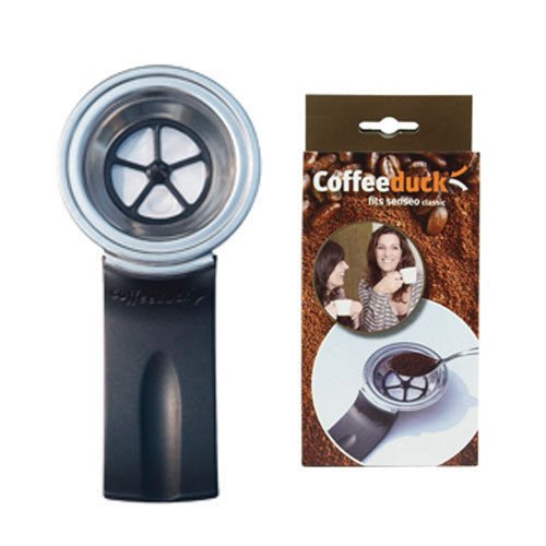 Coffeeduck - Cápsula recargable para todos Senseo Espresso Classic HD7810 - HD7814