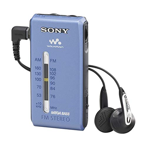 Radio Bolsillo Sony SRF-S84/LC Am/FM Estéreo Color Azul