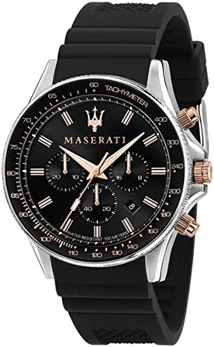 Maserati Reloj Hombre, Colección SFIDA, en Acero, Silicona - R8871640002